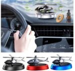 Solar Powered Car Aroma Diffuser Helicopter Design Air Freshener Perfume for Dashboard
