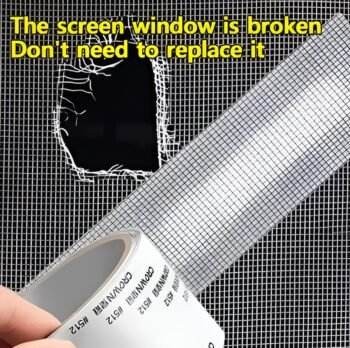 Mesh Roll Tape Window Screen Repair Patch (2 Meter)