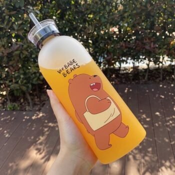 We Bare Bears Panda Water Bottle
