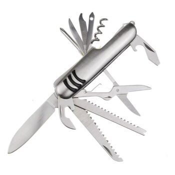 7-in-1 Multifunctional Metal Keychain