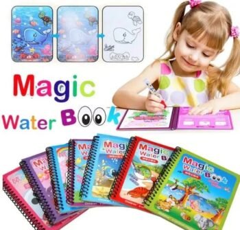 Magic Water Coloring Book  (Random Design)