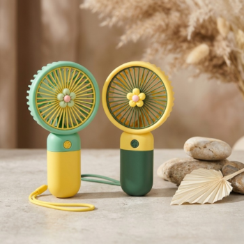 Rechargeable Hand Fan (Random Color)